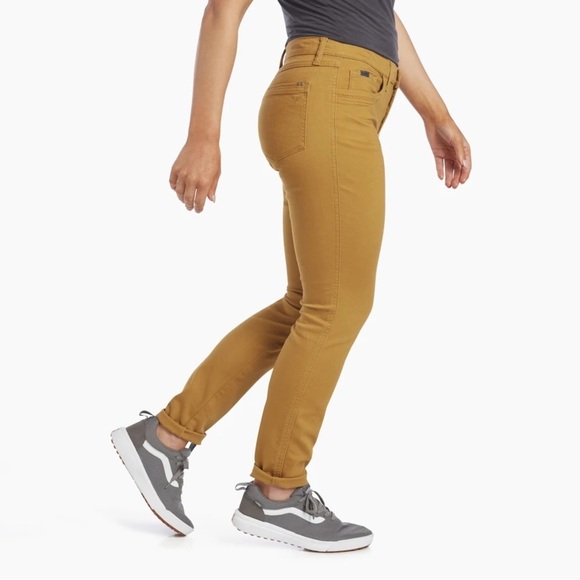 Kuhl Kontour Skinny Pant In Harvest Size 4 Regular Travel Hiking Outdoor Comfy - Picture 3 of 16
